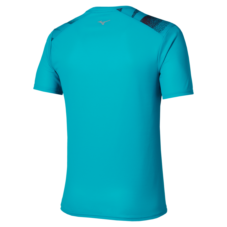 Mizuno Core Graphic Short Sleeve Tee Capri Breeze